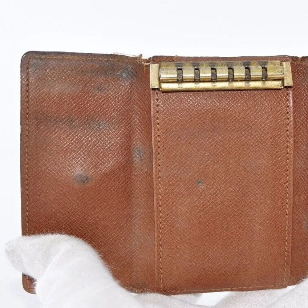 Louis Vuitton Monogram Key Holder/Wallet #1622***